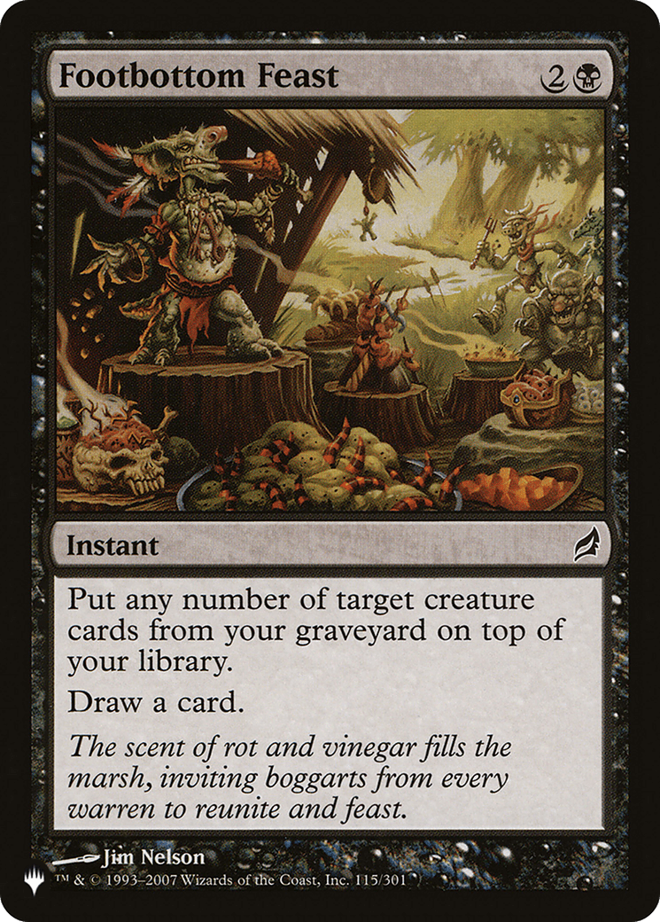 Footbottom Feast [The List] MTG Single Magic: The Gathering  | Multizone: Comics And Games