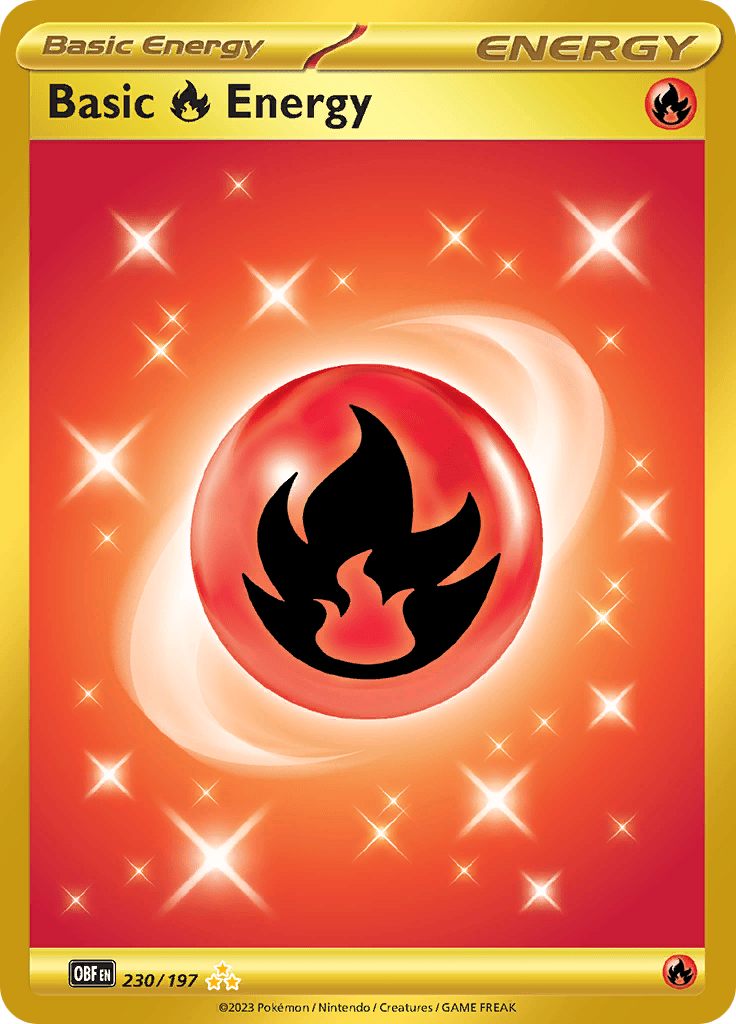 Basic Fire Energy (230/197) [Scarlet & Violet: Obsidian Flames] Pokemon Single Pokémon  | Multizone: Comics And Games