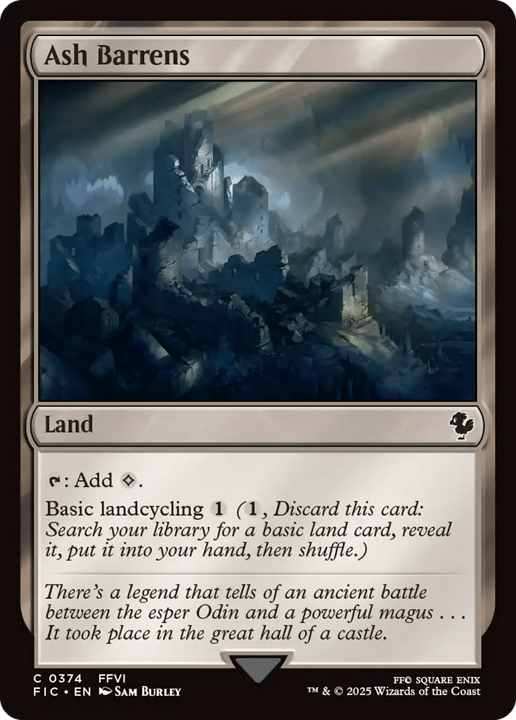 Ash Barrens [FINAL FANTASY Commander] MTG Single Magic: The Gathering  | Multizone: Comics And Games
