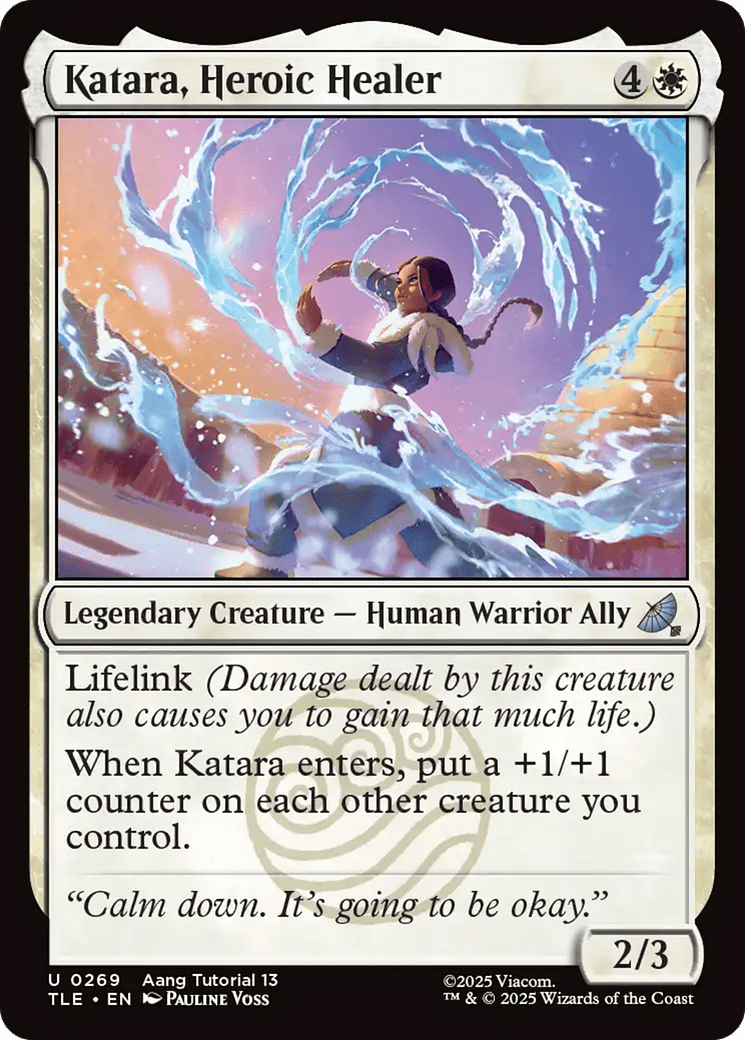Katara, Heroic Healer (0269) [Avatar: The Last Airbender: Eternal-Legal] MTG Single Magic: The Gathering  | Multizone: Comics And Games