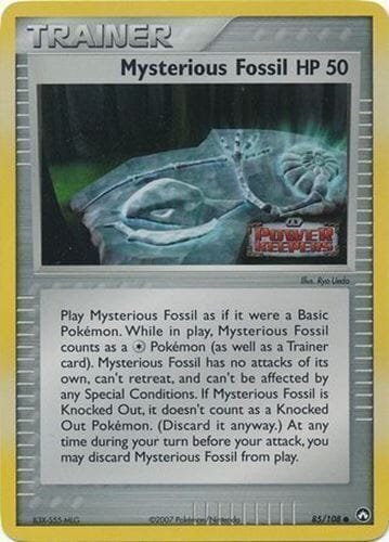 Mysterious Fossil (85/108) (Stamped) [EX: Power Keepers] Pokemon Single Pokémon  | Multizone: Comics And Games