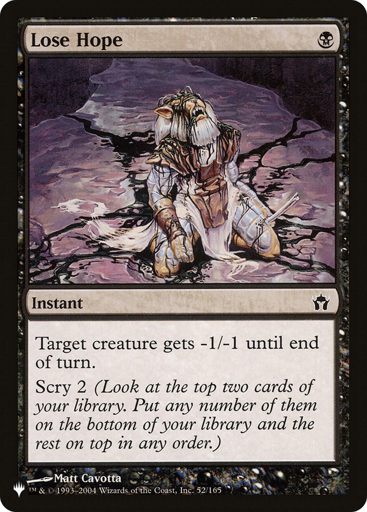 Lose Hope [The List] MTG Single Magic: The Gathering  | Multizone: Comics And Games