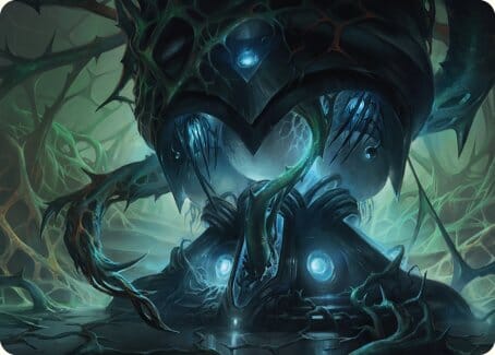Expand the Sphere Art Card [Phyrexia: All Will Be One Art Series] MTG Single Magic: The Gathering  | Multizone: Comics And Games