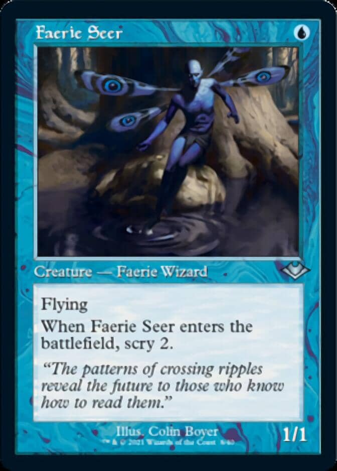 Faerie Seer (Retro) [Modern Horizons] MTG Single Magic: The Gathering  | Multizone: Comics And Games