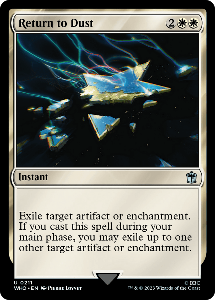 Return to Dust [Doctor Who] MTG Single Magic: The Gathering  | Multizone: Comics And Games