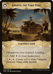 Legion's Landing // Adanto, the First Fort [Secret Lair: From Cute to Brute] MTG Single Magic: The Gathering  | Multizone: Comics And Games