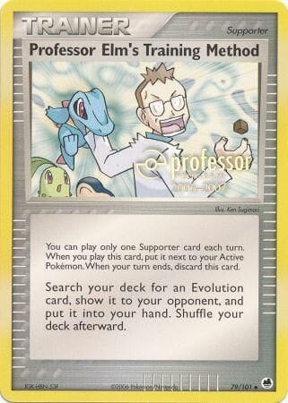 Professor Elms Training Method (79/101) (2006 2007) [Professor Program Promos] Pokemon Single Pokémon  | Multizone: Comics And Games