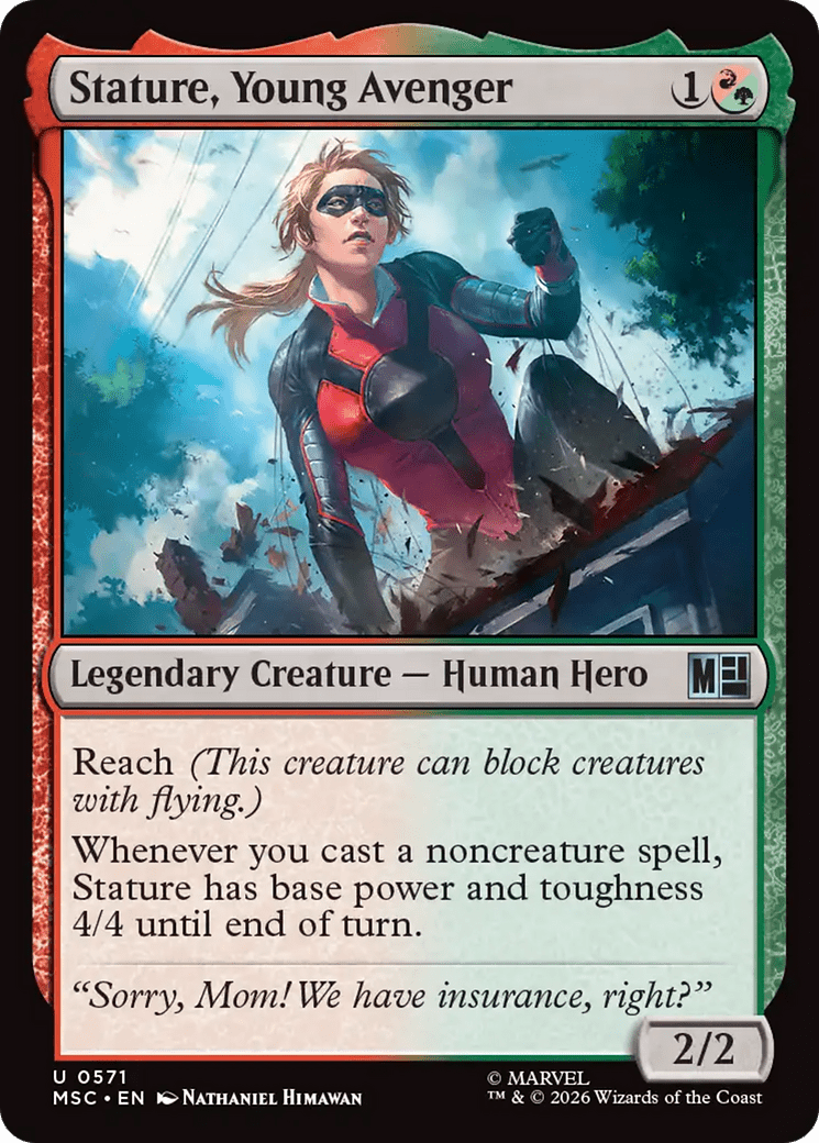 Stature, Young Avenger [Marvel Super Heroes] MTG Single Magic: The Gathering  | Multizone: Comics And Games