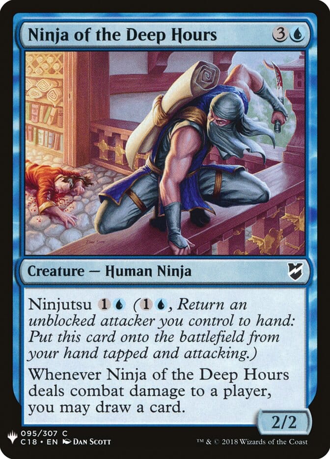 Ninja of the Deep Hours [Mystery Booster] MTG Single Magic: The Gathering  | Multizone: Comics And Games