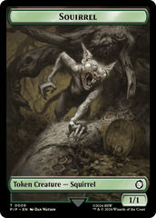 Energy Reserve // Squirrel Double-Sided Token [Fallout Tokens] MTG Single Magic: The Gathering  | Multizone: Comics And Games