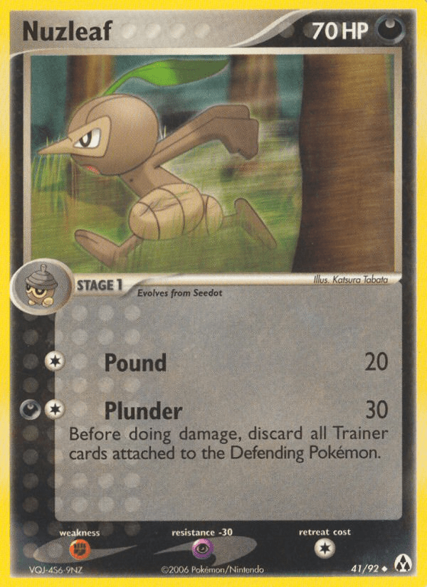 Nuzleaf (41/92) [EX: Legend Maker] Pokemon Single Pokémon  | Multizone: Comics And Games