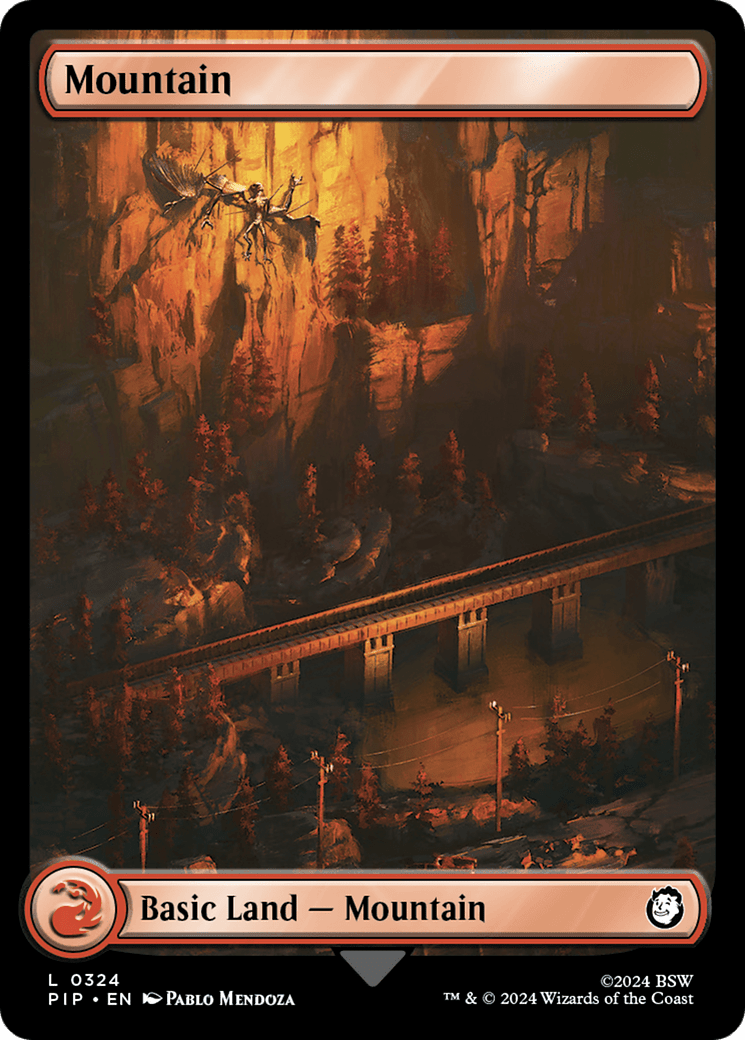 Mountain (0324) [Fallout] MTG Single Magic: The Gathering  | Multizone: Comics And Games