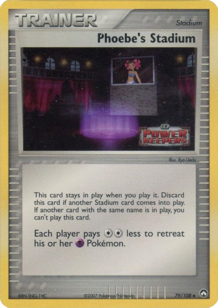 Phoebe's Stadium (79/108) (Stamped) [EX: Power Keepers] Pokemon Single Pokémon  | Multizone: Comics And Games
