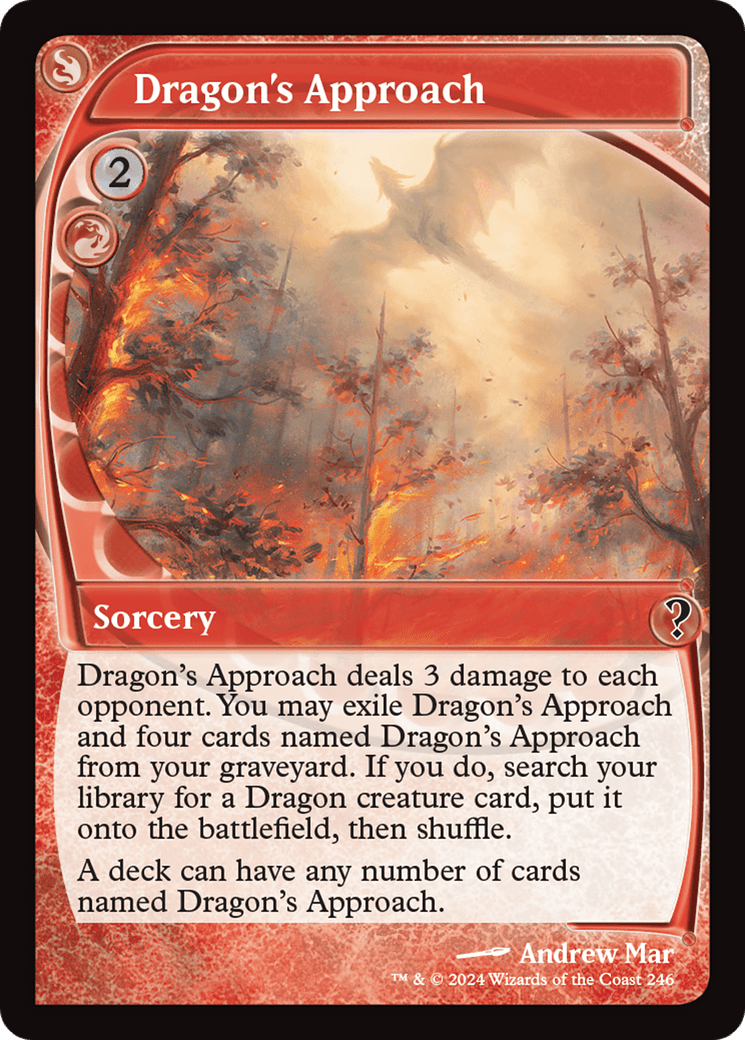 Dragon's Approach (Future Sight) [Mystery Booster 2] MTG Single Magic: The Gathering  | Multizone: Comics And Games