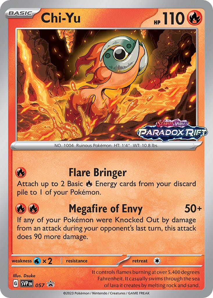 Chi-Yu (057) [Scarlet & Violet: Black Star Promos] Pokemon Single Pokémon  | Multizone: Comics And Games