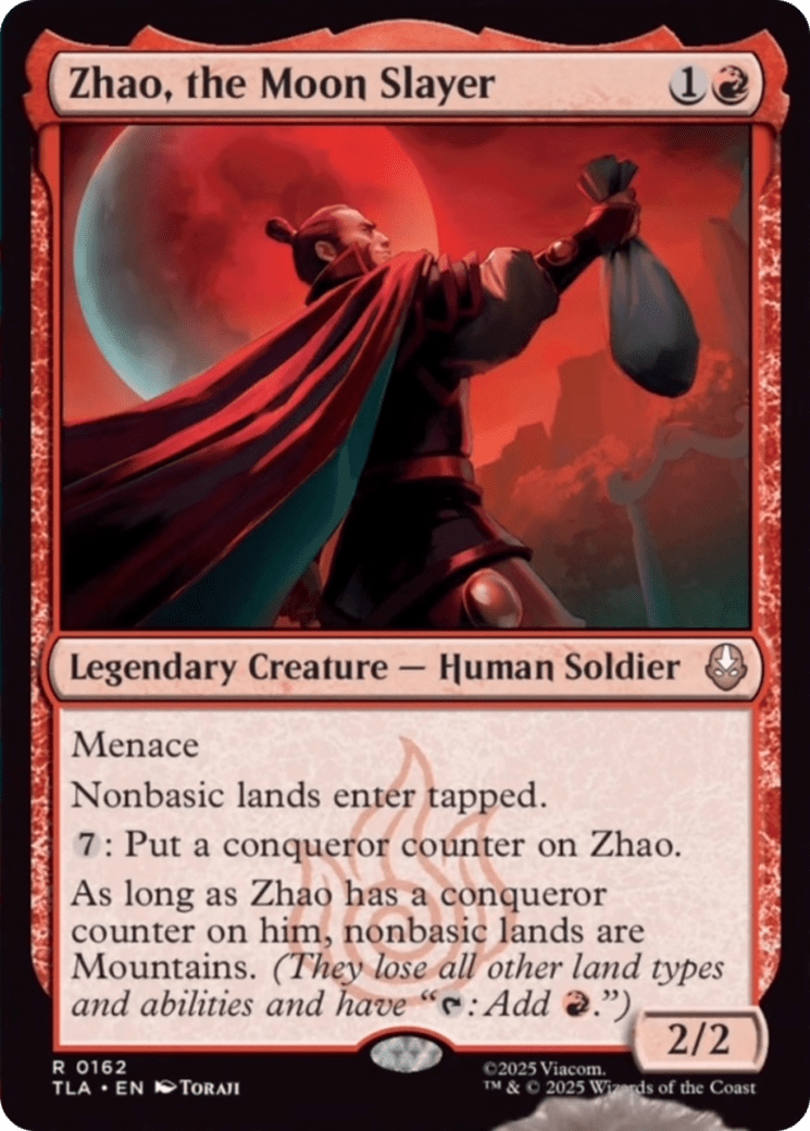 Zhao, the Moon Slayer [Avatar: The Last Airbender] MTG Single Magic: The Gathering  | Multizone: Comics And Games