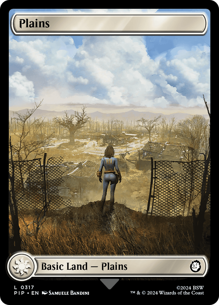 Plains (0317) [Fallout] MTG Single Magic: The Gathering  | Multizone: Comics And Games