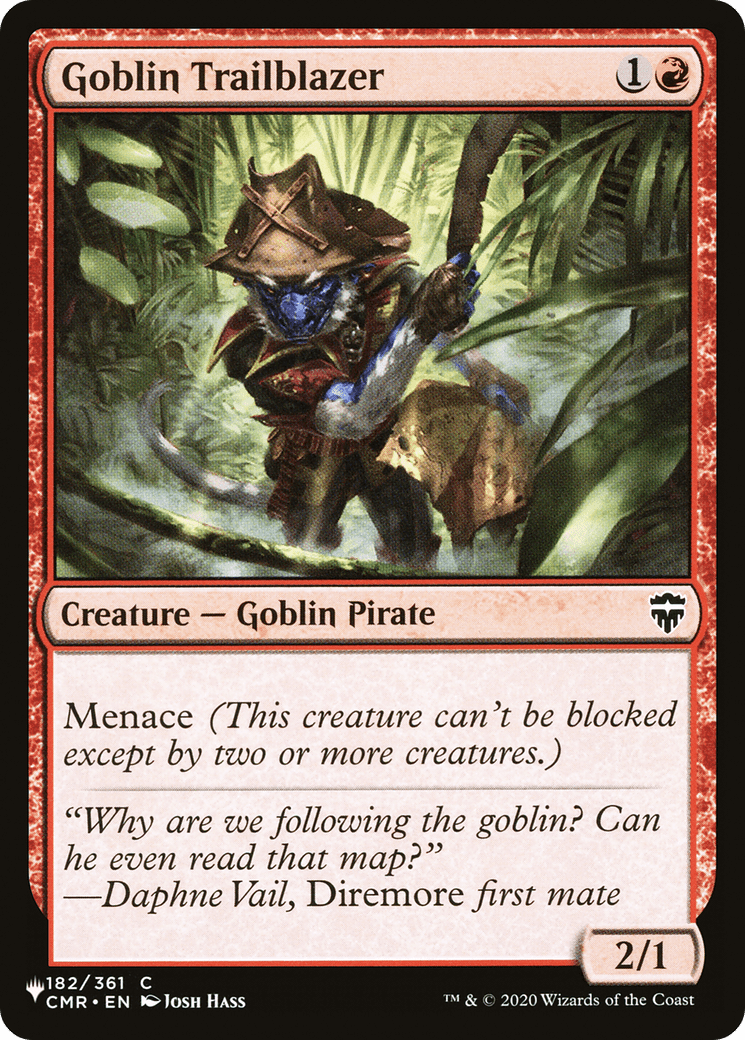 Goblin Trailblazer [The List] MTG Single Magic: The Gathering  | Multizone: Comics And Games
