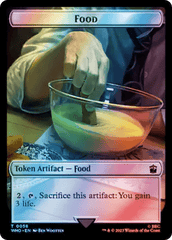 Alien Angel // Food (0058) Double-Sided Token (Surge Foil) [Doctor Who Tokens] MTG Single Magic: The Gathering  | Multizone: Comics And Games