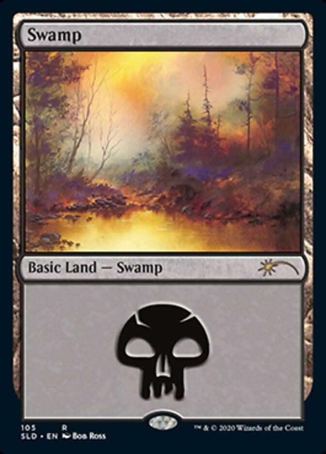 Swamp (105) [Secret Lair Drop Series] MTG Single Magic: The Gathering  | Multizone: Comics And Games