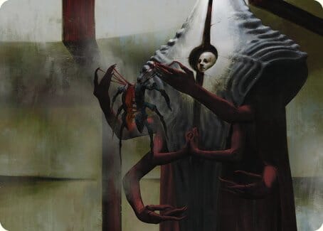 Vivisection Evangelist Art Card [Phyrexia: All Will Be One Art Series] MTG Single Magic: The Gathering  | Multizone: Comics And Games