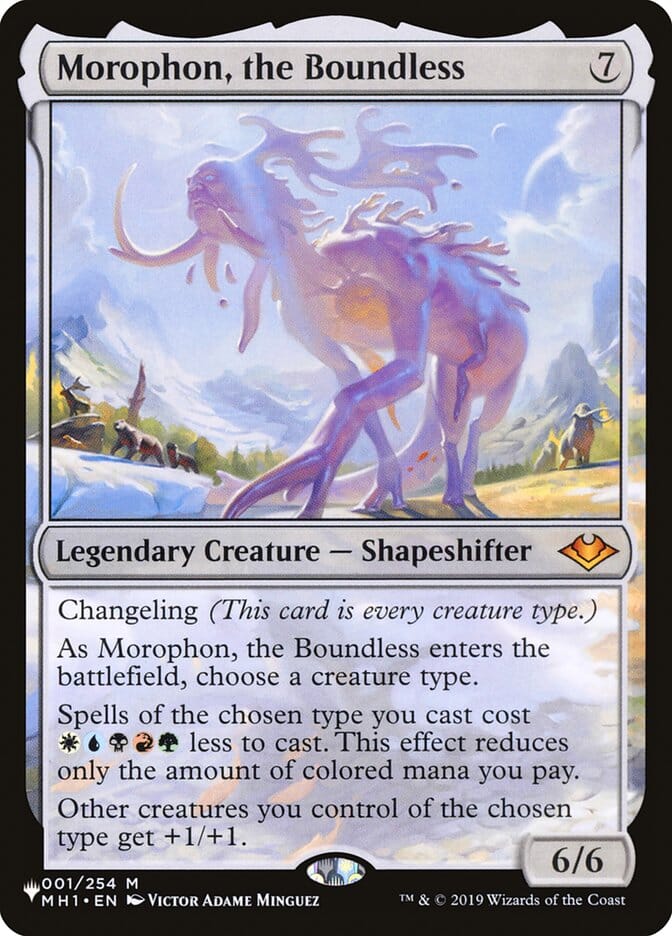 Morophon, the Boundless [The List] MTG Single Magic: The Gathering  | Multizone: Comics And Games