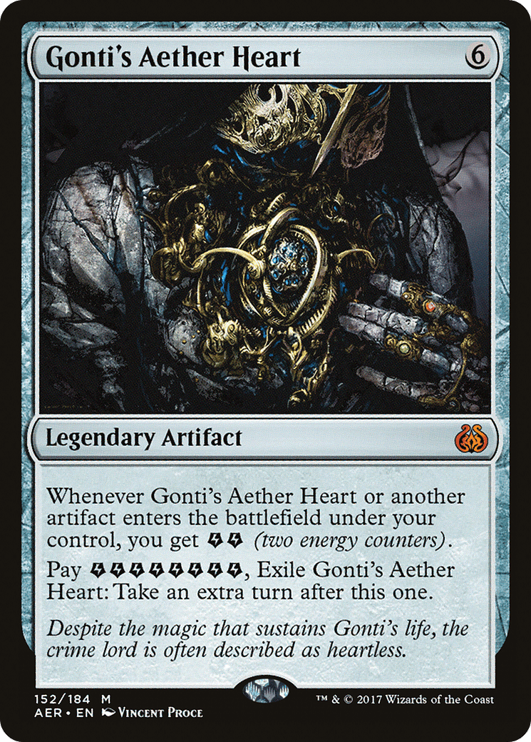 Gonti's Aether Heart (Ripple Foil) [Modern Horizons 3 Commander] MTG Single Magic: The Gathering  | Multizone: Comics And Games
