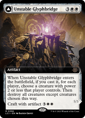 Unstable Glyphbridge // Sandswirl Wanderglyph (Extended Art) [The Lost Caverns of Ixalan] MTG Single Magic: The Gathering  | Multizone: Comics And Games
