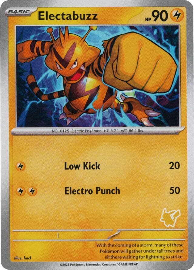 Electabuzz [My First Battle] Pokemon Single Pokémon  | Multizone: Comics And Games
