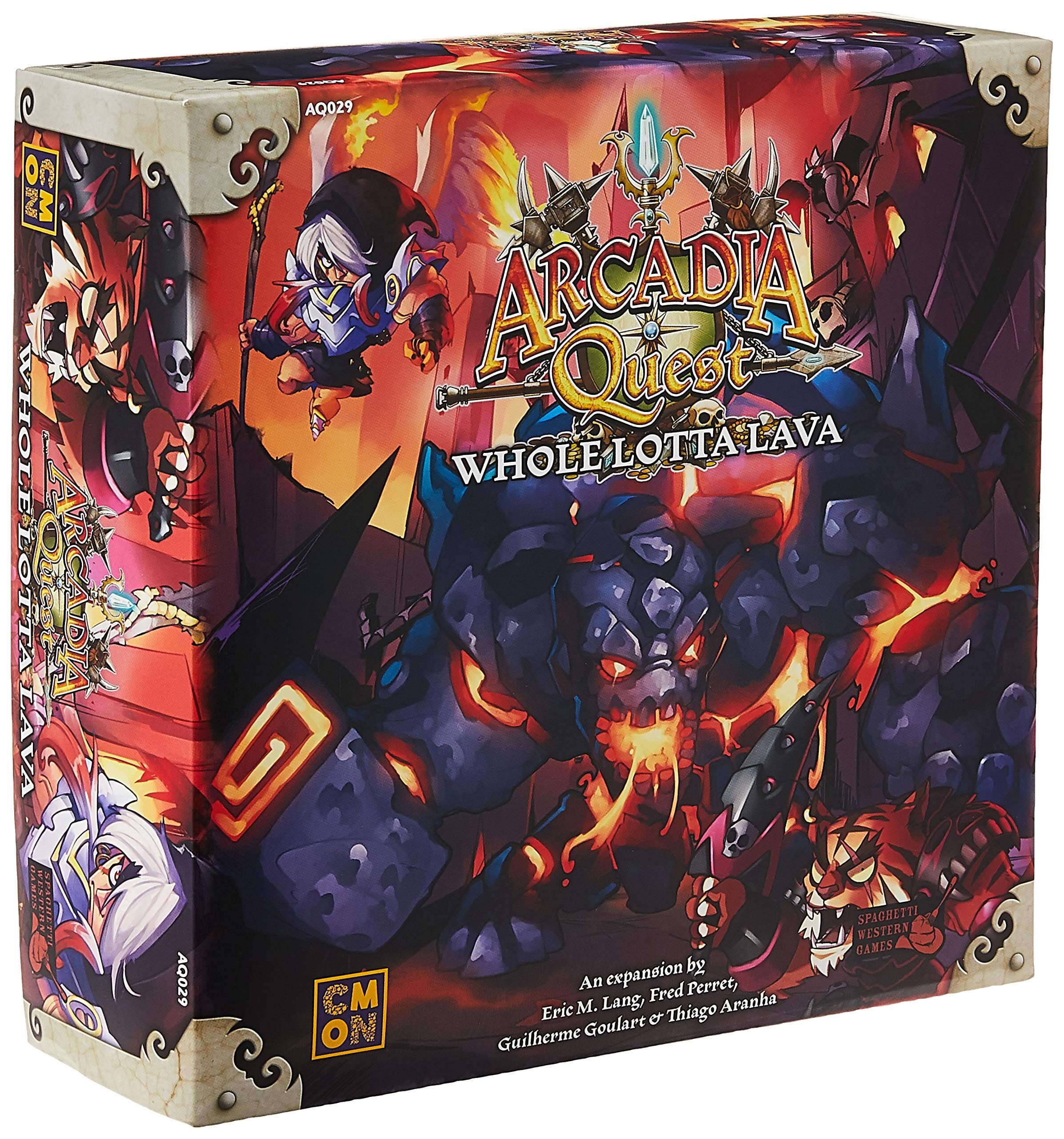Arcadia Quest: Whole lotta Lava Board game Multizone: Comics And Games  | Multizone: Comics And Games