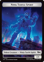 Ninja Turtle Spirit // Food Double-Sided Token [Teenage Mutant Ninja Turtles Tokens] MTG Single Magic: The Gathering  | Multizone: Comics And Games