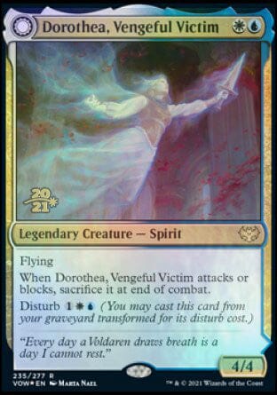 Dorothea, Vengeful Victim // Dorothea's Retribution [Innistrad: Crimson Vow Prerelease Promos] MTG Single Magic: The Gathering  | Multizone: Comics And Games
