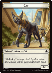 Cat (0027) // Phyrexian Goblin Double-Sided Token [Foundations Tokens] MTG Single Magic: The Gathering  | Multizone: Comics And Games