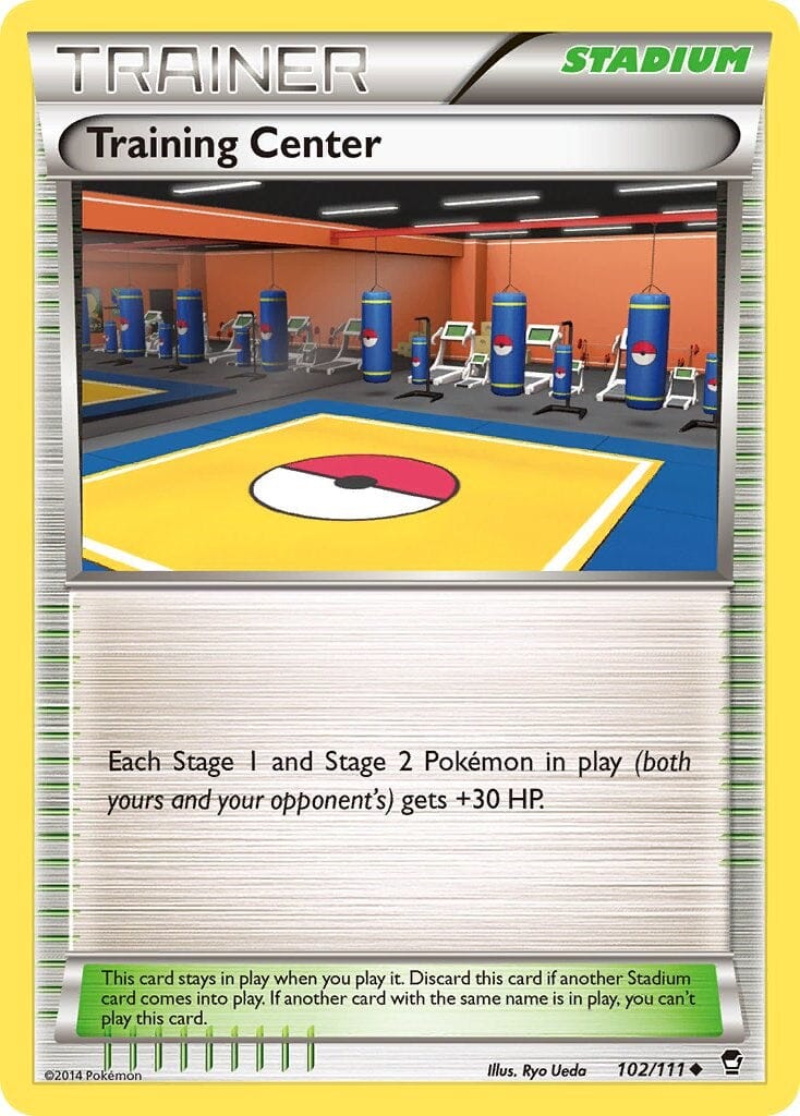 Training Center (102/111) [XY: Furious Fists] Pokemon Single Pokémon  | Multizone: Comics And Games