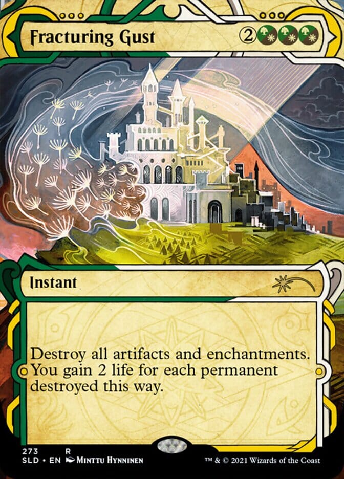 Fracturing Gust [Secret Lair Drop Series] MTG Single Magic: The Gathering  | Multizone: Comics And Games