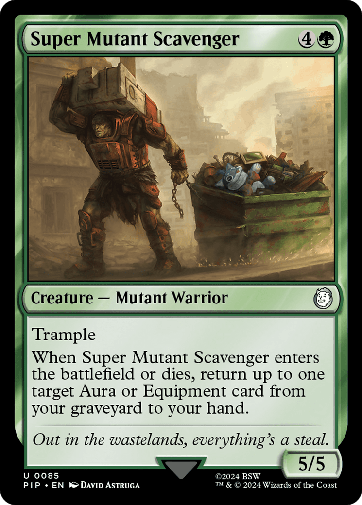 Super Mutant Scavenger [Fallout] MTG Single Magic: The Gathering  | Multizone: Comics And Games