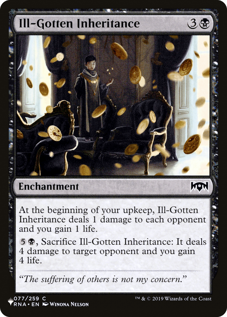 Ill-Gotten Inheritance [The List] MTG Single Magic: The Gathering  | Multizone: Comics And Games