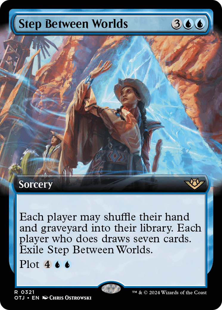 Step Between Worlds (Extended Art) [Outlaws of Thunder Junction] MTG Single Magic: The Gathering  | Multizone: Comics And Games