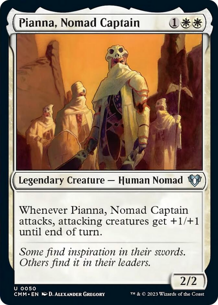 Pianna, Nomad Captain [Commander Masters] | Multizone: Comics And Games