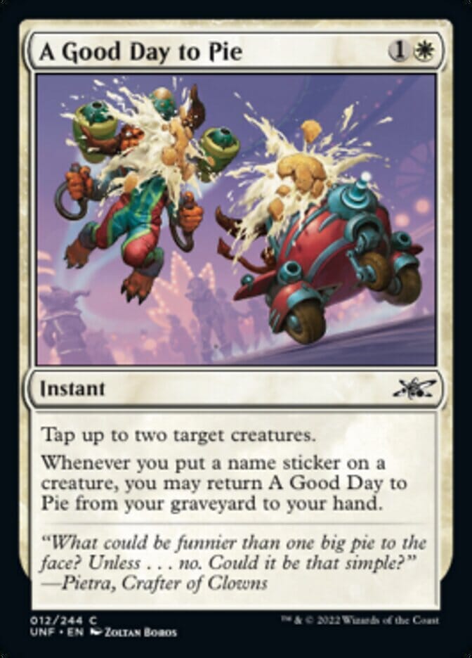 A Good Day to Pie [Unfinity] MTG Single Magic: The Gathering  | Multizone: Comics And Games