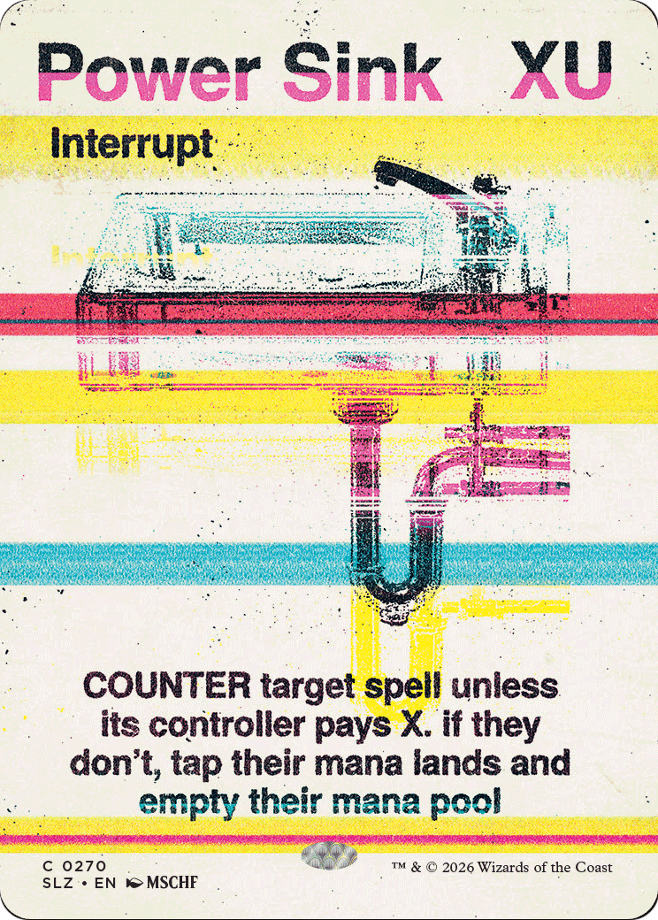 Power Sink (0270) [Secret Lair x MSCHF: The Zeta Set] | Multizone: Comics And Games