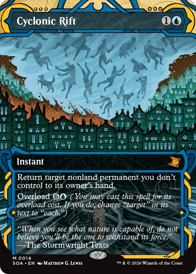 Cyclonic Rift [Secrets of Strixhaven: Mystical Archive] MTG Single Magic: The Gathering  | Multizone: Comics And Games
