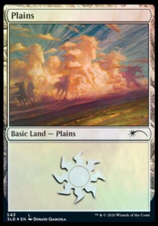 Plains (Unicorns) (543) [Secret Lair Drop Promos] MTG Single Magic: The Gathering  | Multizone: Comics And Games