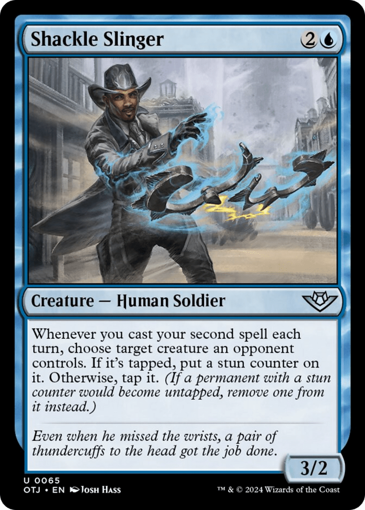 Shackle Slinger [Outlaws of Thunder Junction] MTG Single Magic: The Gathering  | Multizone: Comics And Games