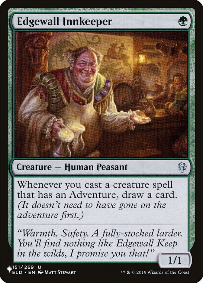 Edgewall Innkeeper [The List] MTG Single Magic: The Gathering  | Multizone: Comics And Games