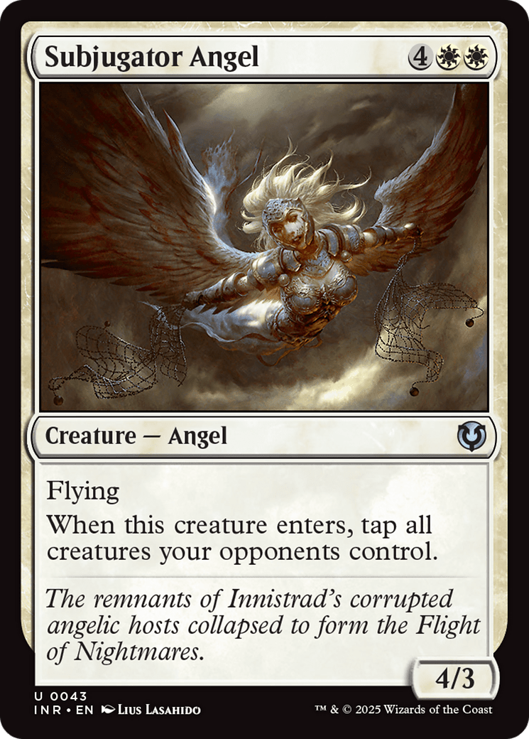 Subjugator Angel [Innistrad Remastered] MTG Single Magic: The Gathering  | Multizone: Comics And Games