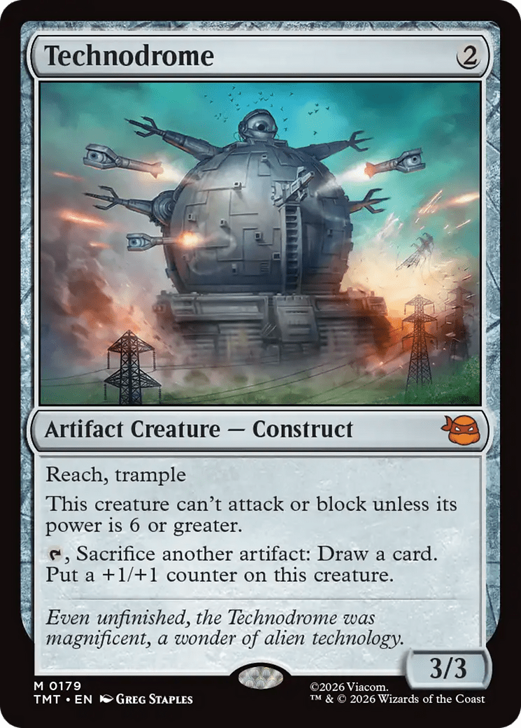 Technodrome [Teenage Mutant Ninja Turtles] MTG Single Magic: The Gathering  | Multizone: Comics And Games