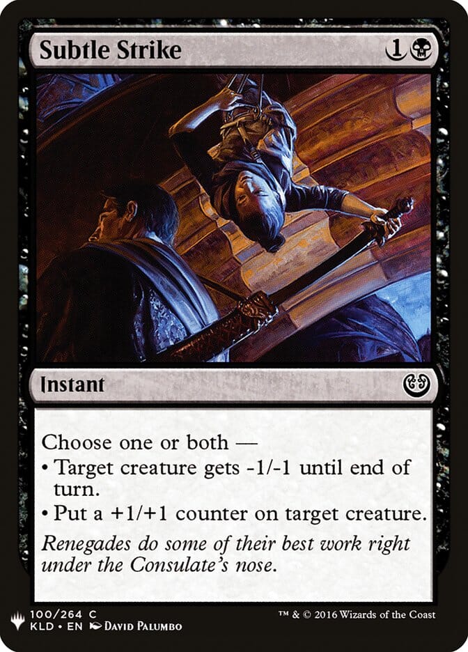 Subtle Strike [Mystery Booster] MTG Single Magic: The Gathering  | Multizone: Comics And Games