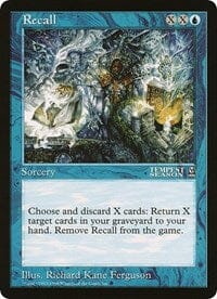 Recall (Oversized) [Oversize Cards] MTG Single Magic: The Gathering  | Multizone: Comics And Games