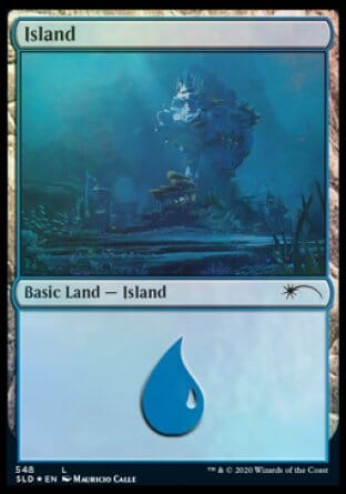 Island (Under the Sea) (548) [Secret Lair Drop Promos] MTG Single Magic: The Gathering  | Multizone: Comics And Games